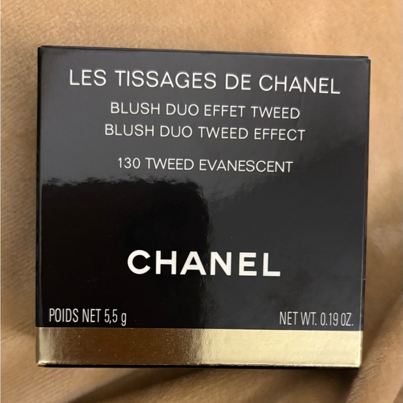 CHANEL Other - CHANEL Les Tissages Blush Duo in Black